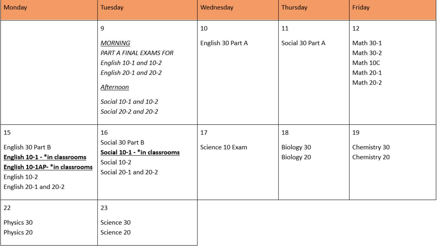 Final Exam PP Information 2025 2026 Page 3
