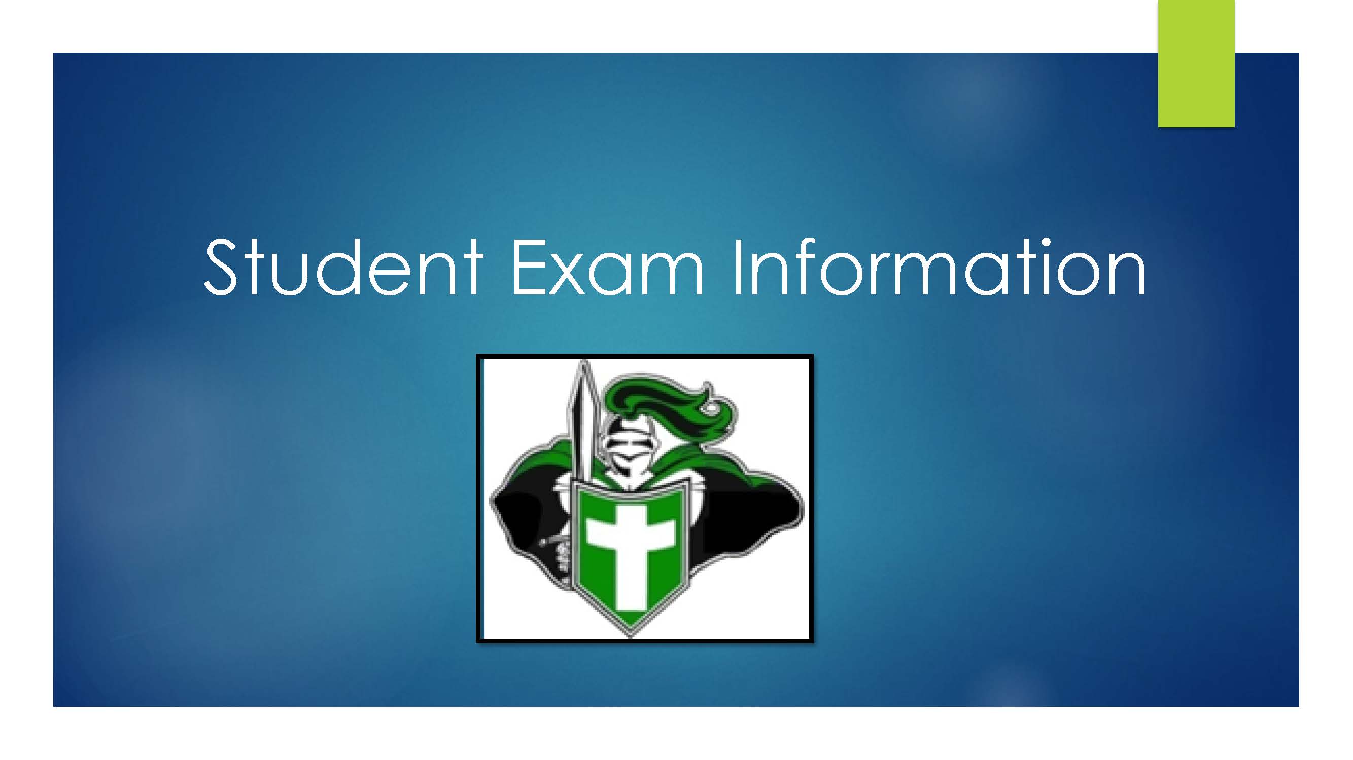 Final Exam PP Information 2025 2026 Page 1