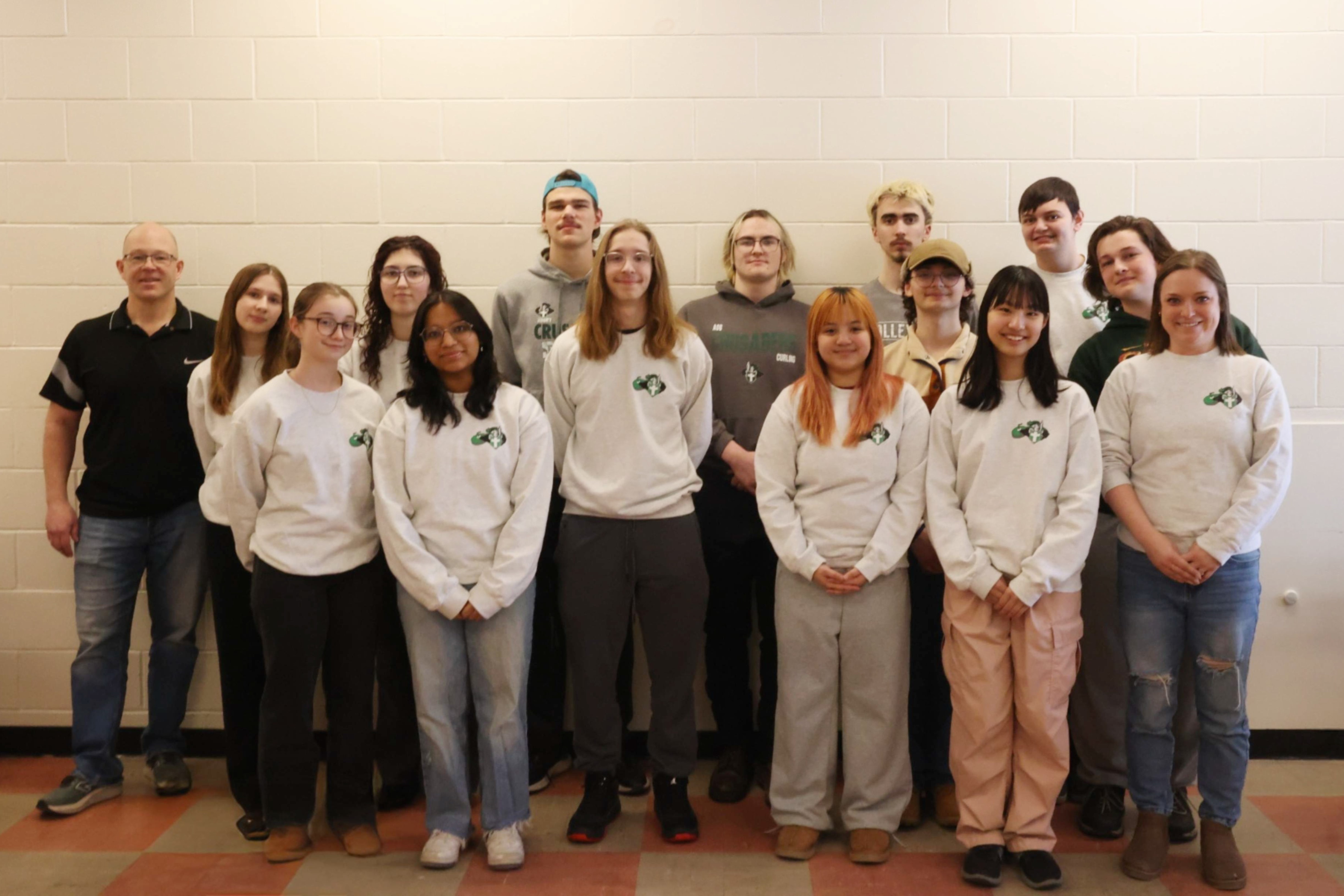 Curling Team Group Photo 2026