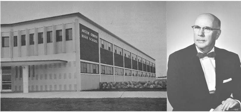 A person standing in front of a building Description automatically generated