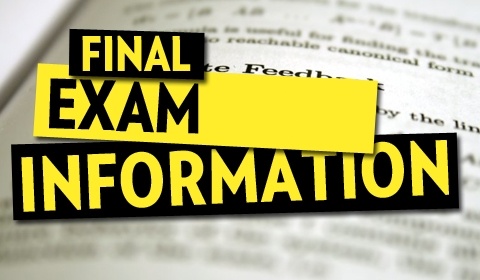 Exam Schedule