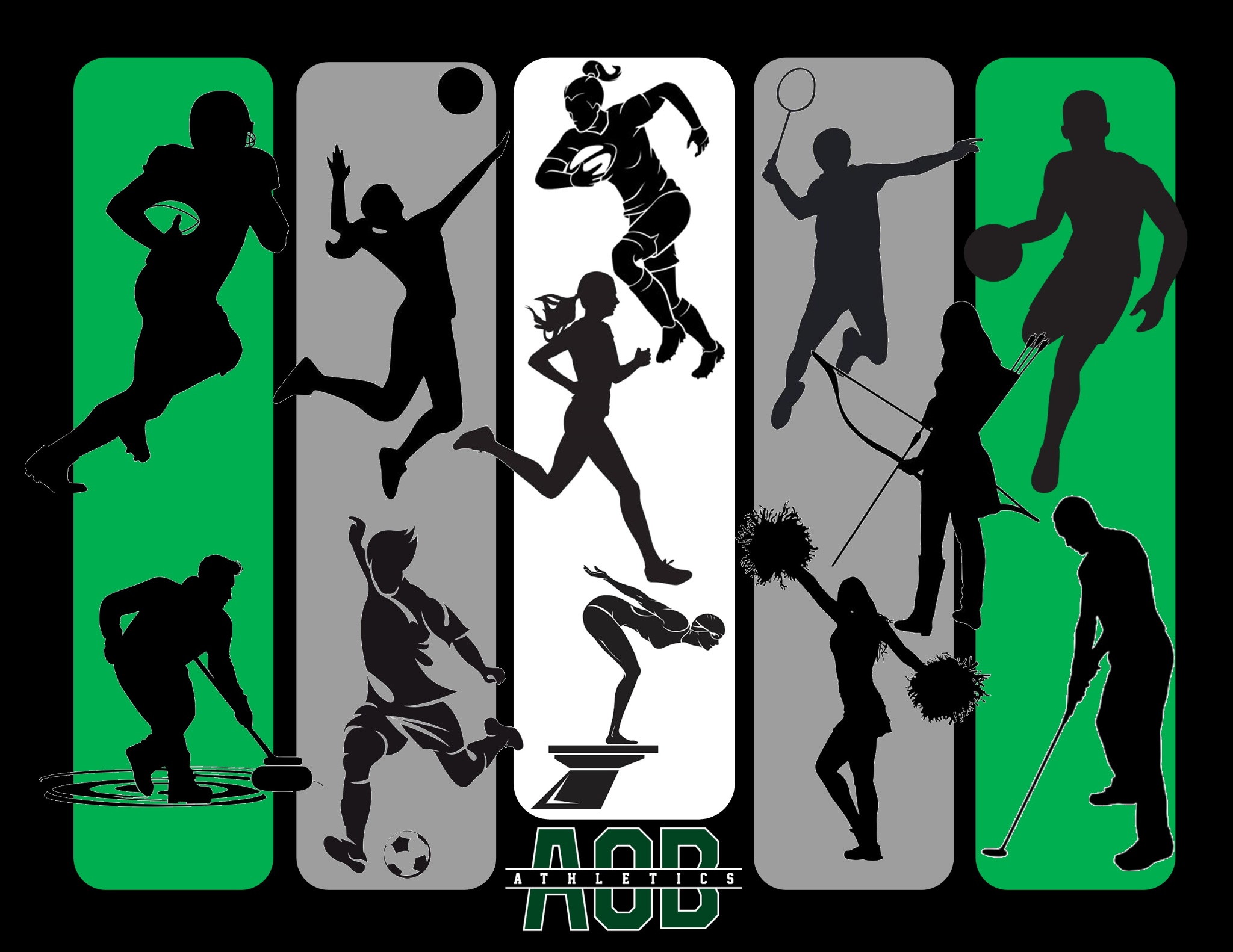 athletic logo 2024 title page